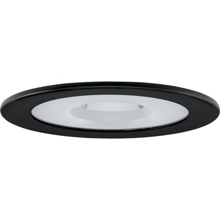 Elco Lighting 4 Shower Trim with Clear Reflector and Frosted Glass Pinhole Trim" EL1415BZ
